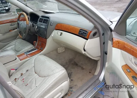 2002 Lexus Ls 430 из США, поврежденный, VIN JTHBN30F020056473